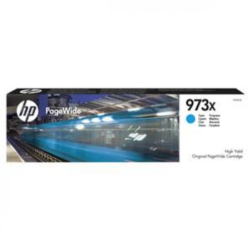 HP 973X (F6T81AE) cyan - originálny